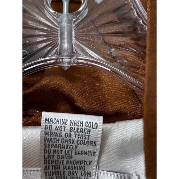 VTG Chaver Windbreaker Bomber Track Jacket Unisex Sz L 80s 90s Satin Colorblock - Picture 6 of 9